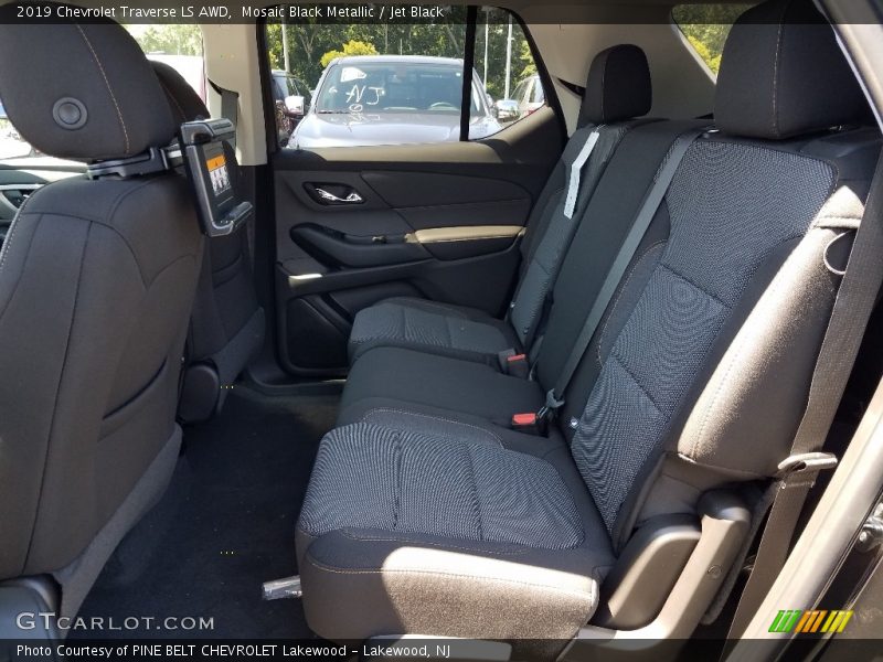 Mosaic Black Metallic / Jet Black 2019 Chevrolet Traverse LS AWD