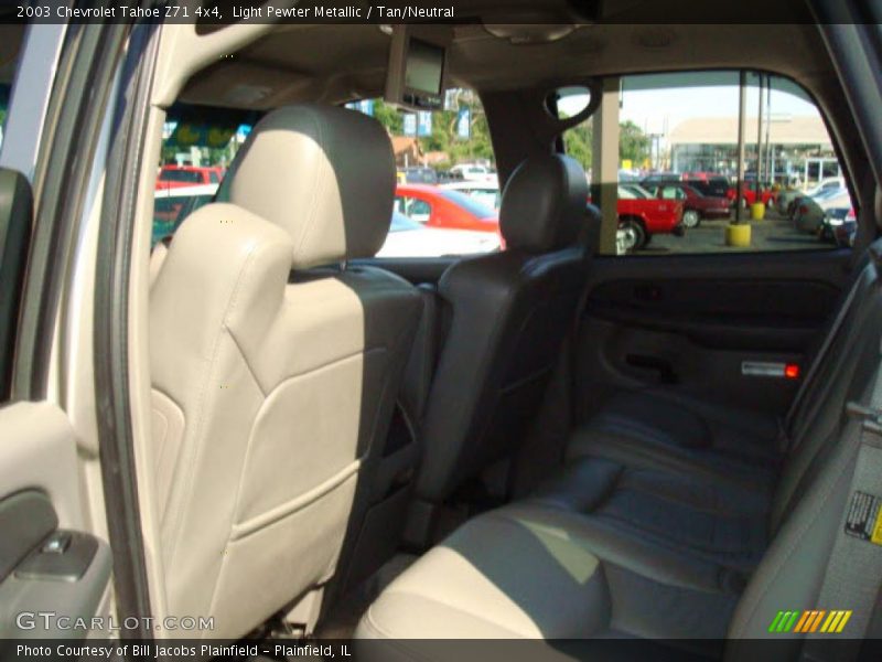 Light Pewter Metallic / Tan/Neutral 2003 Chevrolet Tahoe Z71 4x4