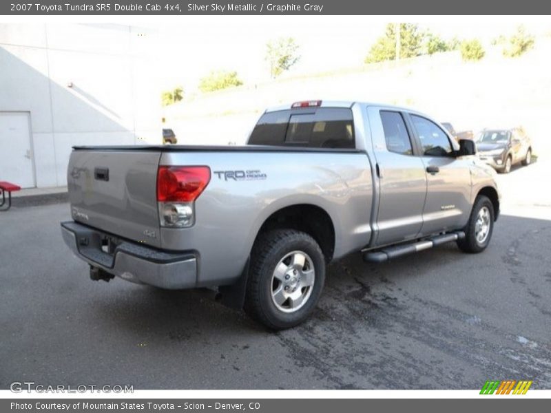 Silver Sky Metallic / Graphite Gray 2007 Toyota Tundra SR5 Double Cab 4x4