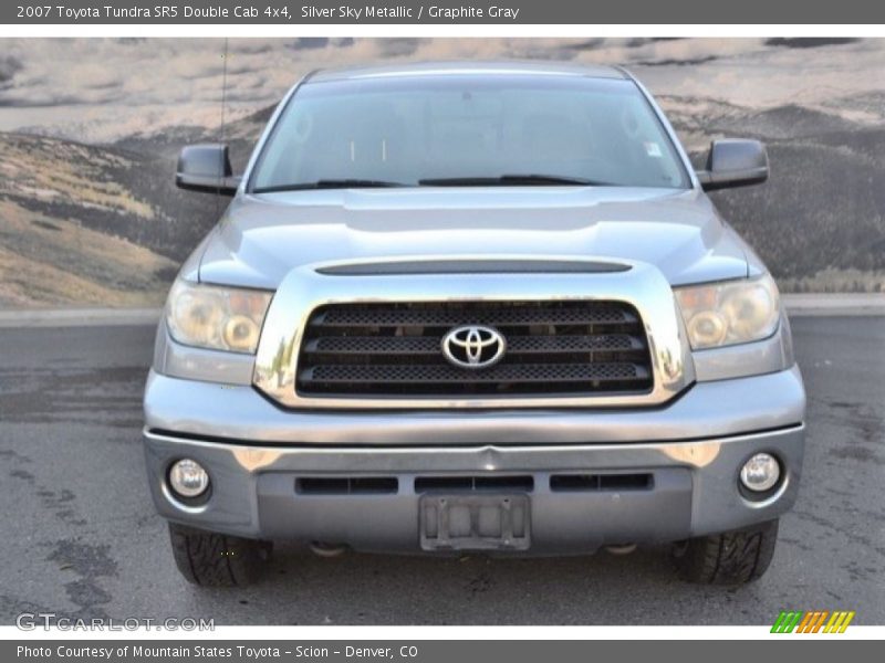 Silver Sky Metallic / Graphite Gray 2007 Toyota Tundra SR5 Double Cab 4x4