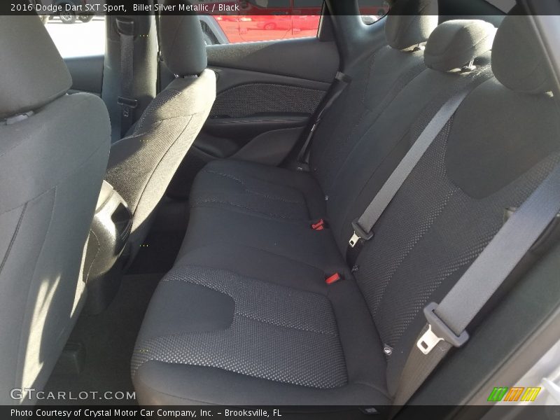 Billet Silver Metallic / Black 2016 Dodge Dart SXT Sport