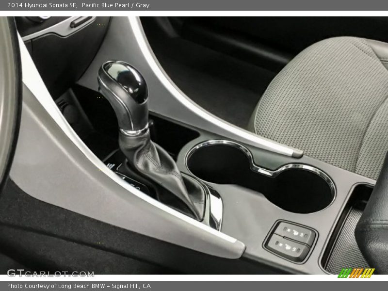 Pacific Blue Pearl / Gray 2014 Hyundai Sonata SE