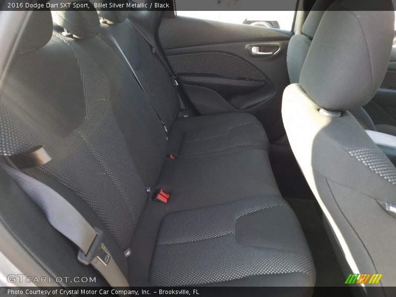 Billet Silver Metallic / Black 2016 Dodge Dart SXT Sport