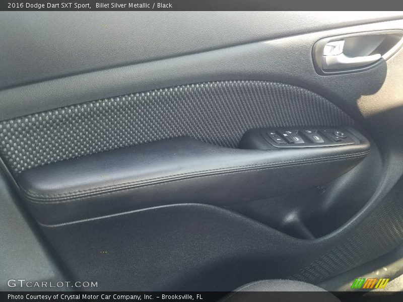 Billet Silver Metallic / Black 2016 Dodge Dart SXT Sport