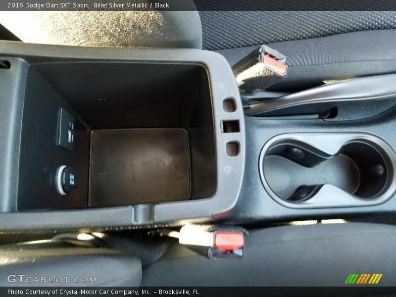 Billet Silver Metallic / Black 2016 Dodge Dart SXT Sport