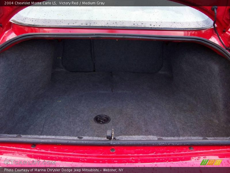 Victory Red / Medium Gray 2004 Chevrolet Monte Carlo LS