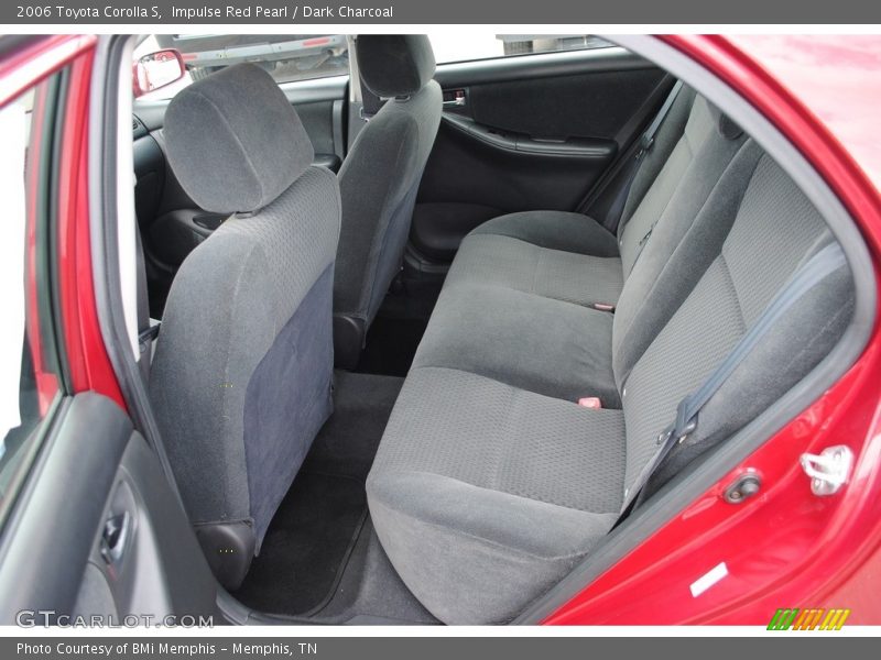 Impulse Red Pearl / Dark Charcoal 2006 Toyota Corolla S