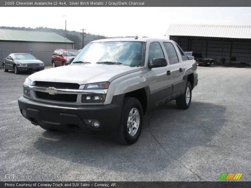 Silver Birch Metallic / Gray/Dark Charcoal 2005 Chevrolet Avalanche LS 4x4