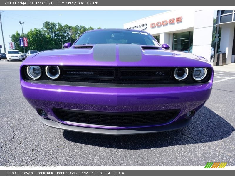 Plum Crazy Pearl / Black 2018 Dodge Challenger R/T