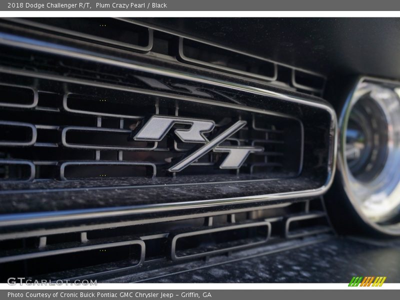 Plum Crazy Pearl / Black 2018 Dodge Challenger R/T