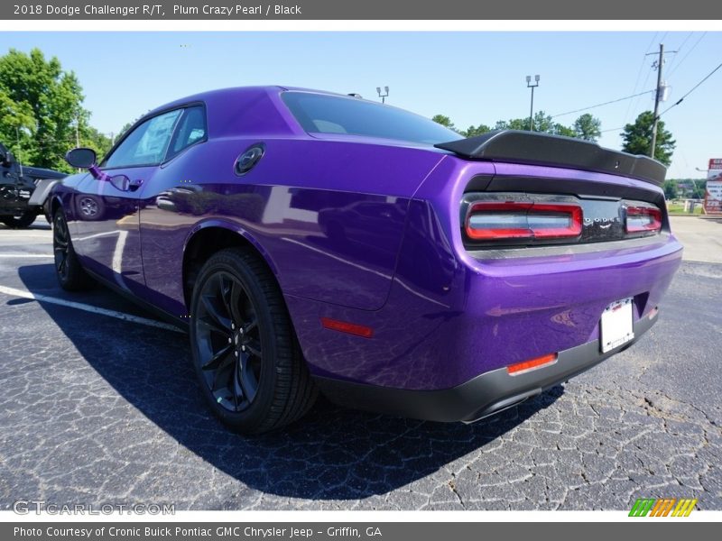 Plum Crazy Pearl / Black 2018 Dodge Challenger R/T