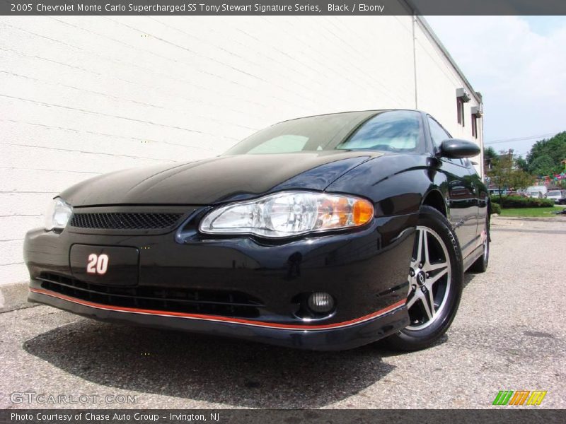 Black / Ebony 2005 Chevrolet Monte Carlo Supercharged SS Tony Stewart Signature Series