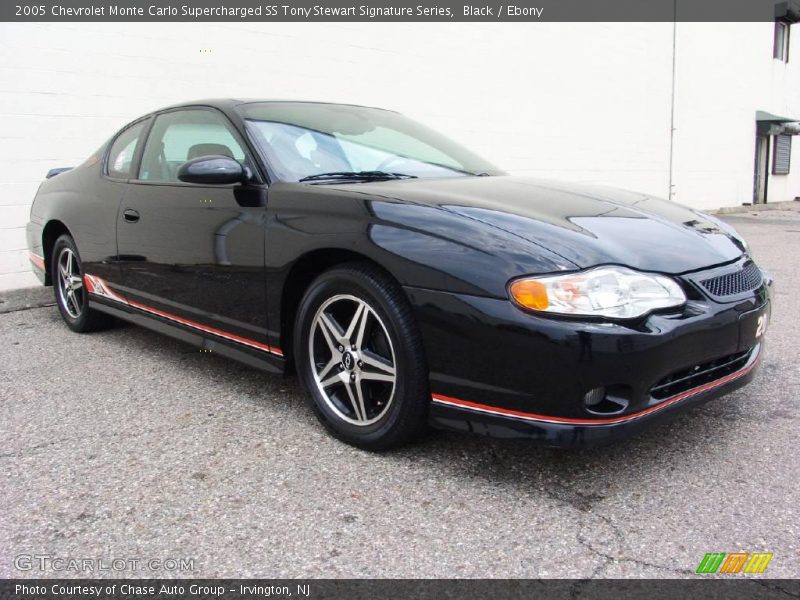Black / Ebony 2005 Chevrolet Monte Carlo Supercharged SS Tony Stewart Signature Series