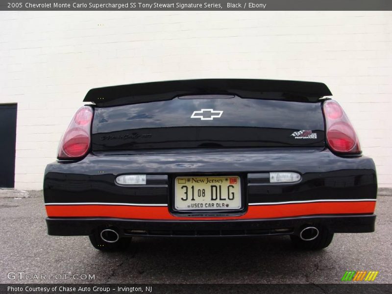 Black / Ebony 2005 Chevrolet Monte Carlo Supercharged SS Tony Stewart Signature Series