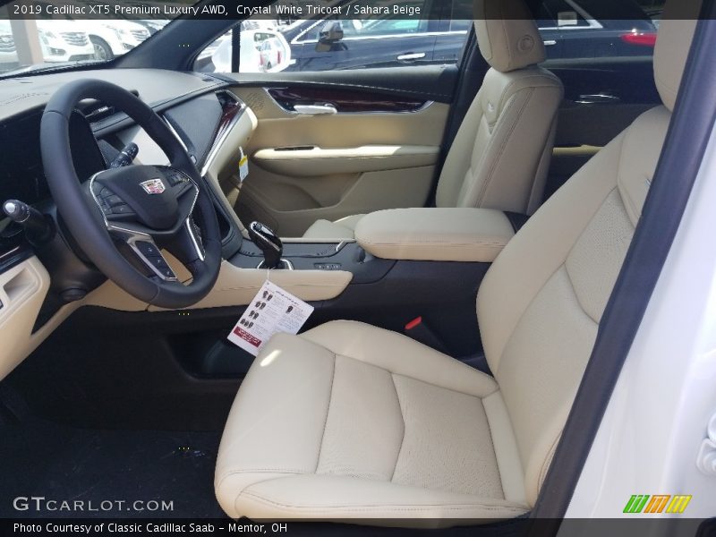  2019 XT5 Premium Luxury AWD Sahara Beige Interior