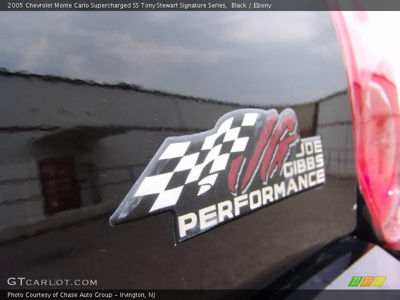 Black / Ebony 2005 Chevrolet Monte Carlo Supercharged SS Tony Stewart Signature Series