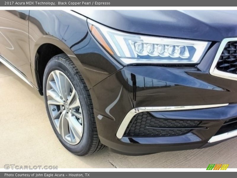 Black Copper Pearl / Espresso 2017 Acura MDX Technology