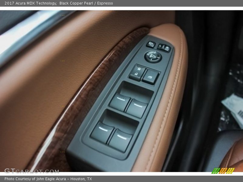 Black Copper Pearl / Espresso 2017 Acura MDX Technology