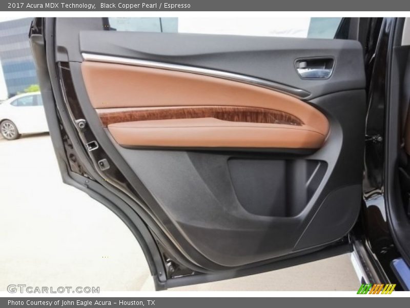 Black Copper Pearl / Espresso 2017 Acura MDX Technology