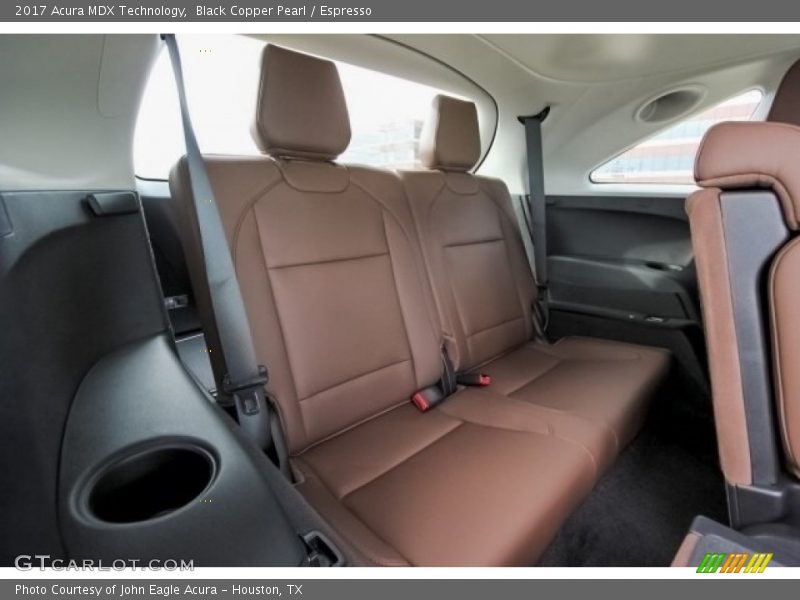 Black Copper Pearl / Espresso 2017 Acura MDX Technology