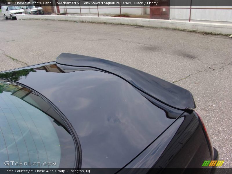 Black / Ebony 2005 Chevrolet Monte Carlo Supercharged SS Tony Stewart Signature Series