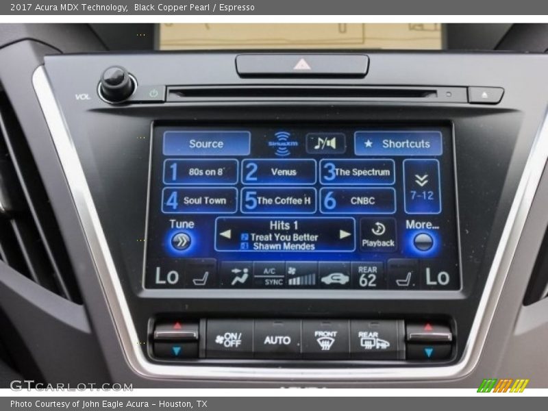 Black Copper Pearl / Espresso 2017 Acura MDX Technology