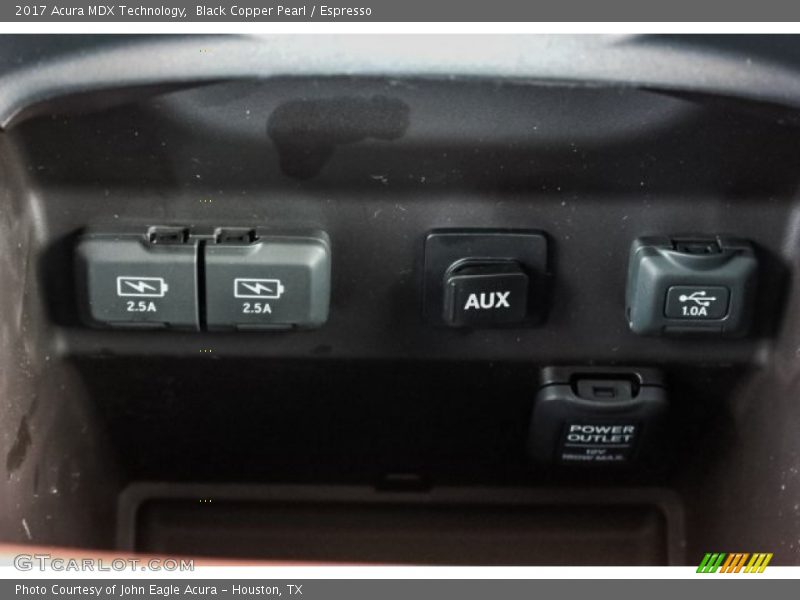 Black Copper Pearl / Espresso 2017 Acura MDX Technology