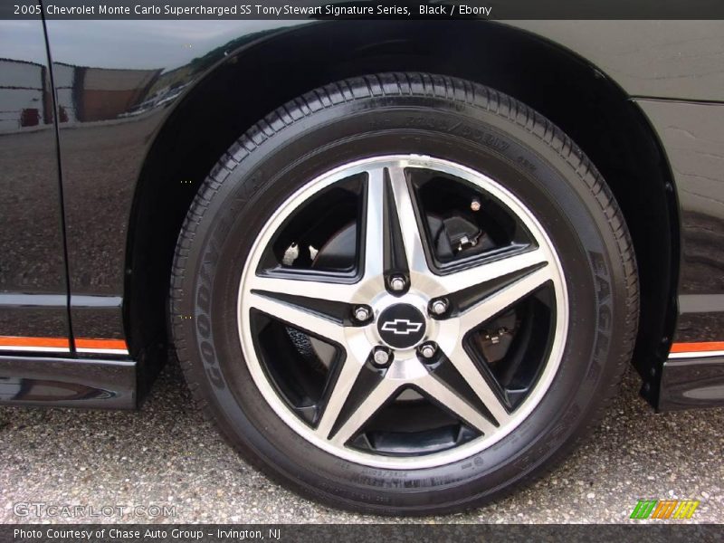 Black / Ebony 2005 Chevrolet Monte Carlo Supercharged SS Tony Stewart Signature Series