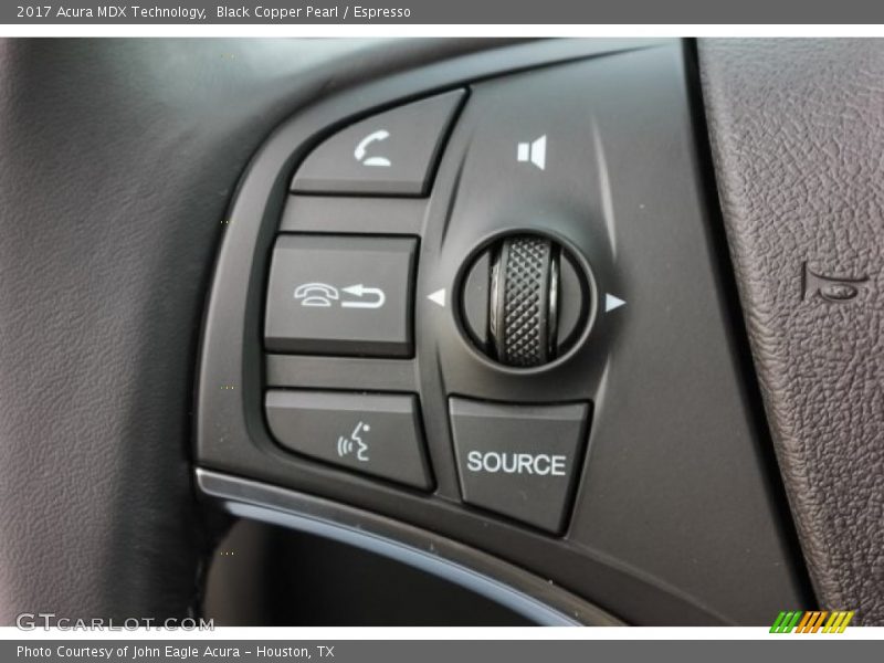 Black Copper Pearl / Espresso 2017 Acura MDX Technology