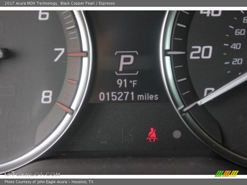 Black Copper Pearl / Espresso 2017 Acura MDX Technology