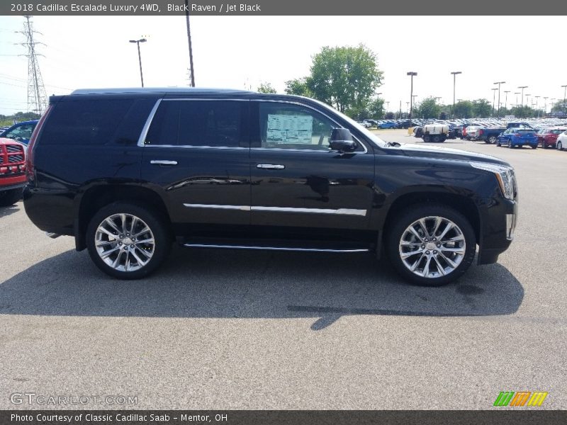 Black Raven / Jet Black 2018 Cadillac Escalade Luxury 4WD