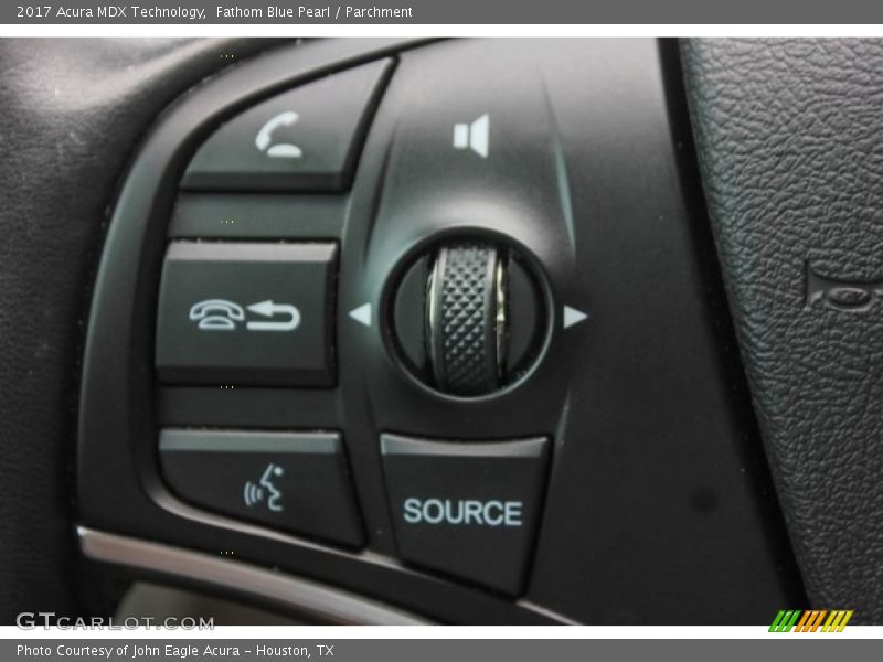 Fathom Blue Pearl / Parchment 2017 Acura MDX Technology