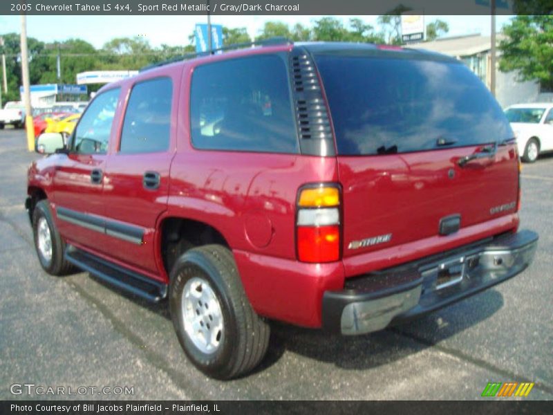 Sport Red Metallic / Gray/Dark Charcoal 2005 Chevrolet Tahoe LS 4x4