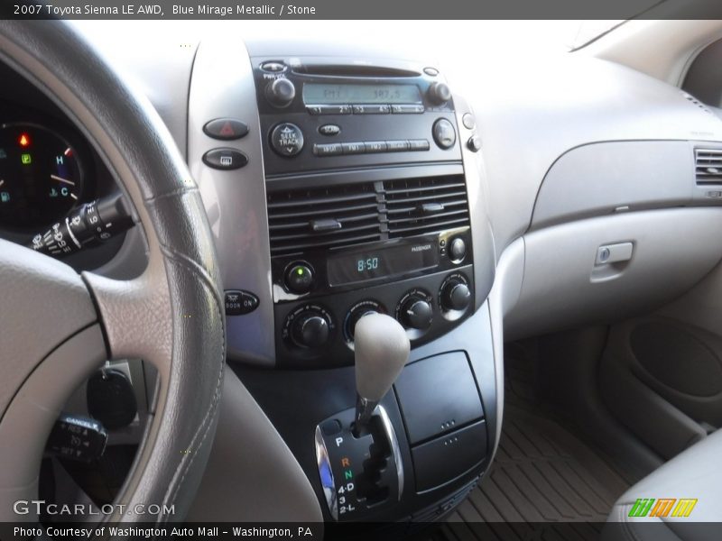 Blue Mirage Metallic / Stone 2007 Toyota Sienna LE AWD