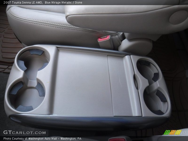 Blue Mirage Metallic / Stone 2007 Toyota Sienna LE AWD