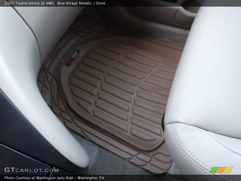 Blue Mirage Metallic / Stone 2007 Toyota Sienna LE AWD