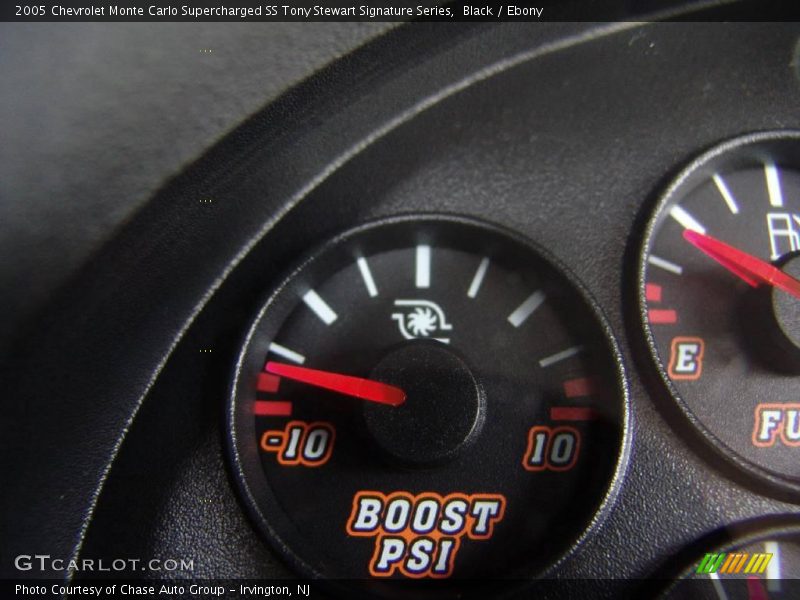 Black / Ebony 2005 Chevrolet Monte Carlo Supercharged SS Tony Stewart Signature Series