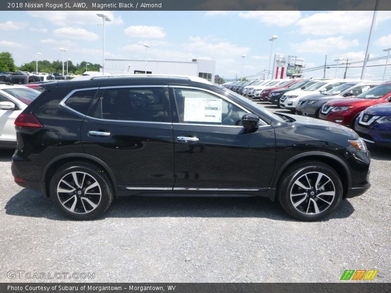 Magnetic Black / Almond 2018 Nissan Rogue SL AWD