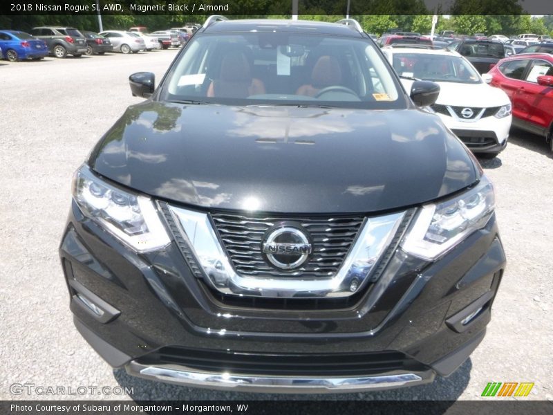 Magnetic Black / Almond 2018 Nissan Rogue SL AWD