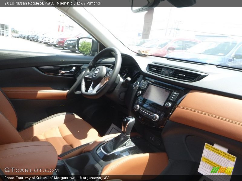Magnetic Black / Almond 2018 Nissan Rogue SL AWD