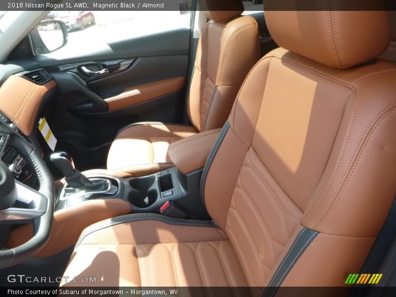 Magnetic Black / Almond 2018 Nissan Rogue SL AWD