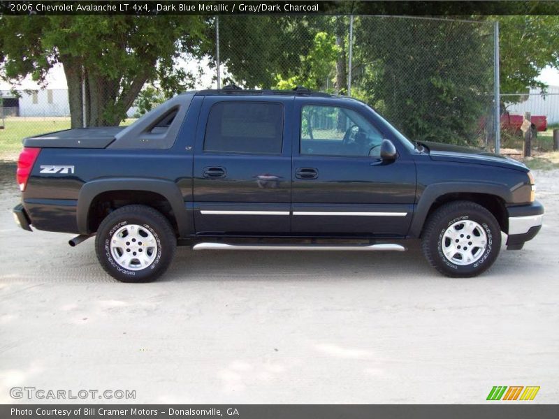Dark Blue Metallic / Gray/Dark Charcoal 2006 Chevrolet Avalanche LT 4x4