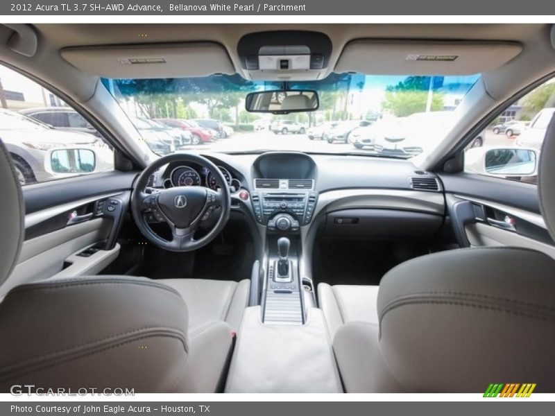 Bellanova White Pearl / Parchment 2012 Acura TL 3.7 SH-AWD Advance