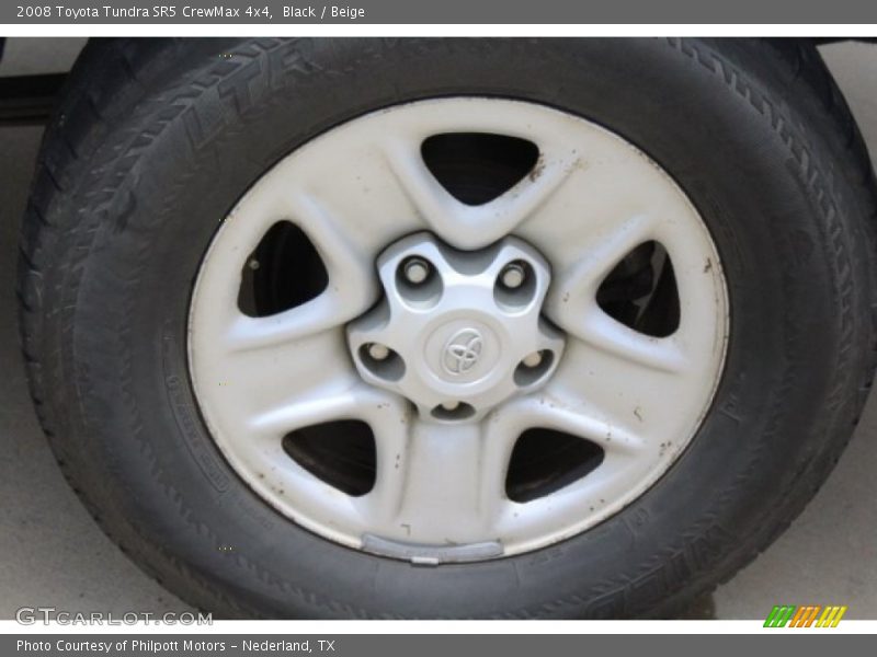Black / Beige 2008 Toyota Tundra SR5 CrewMax 4x4