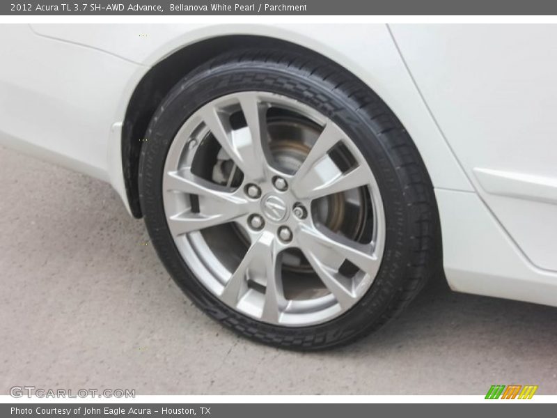 Bellanova White Pearl / Parchment 2012 Acura TL 3.7 SH-AWD Advance
