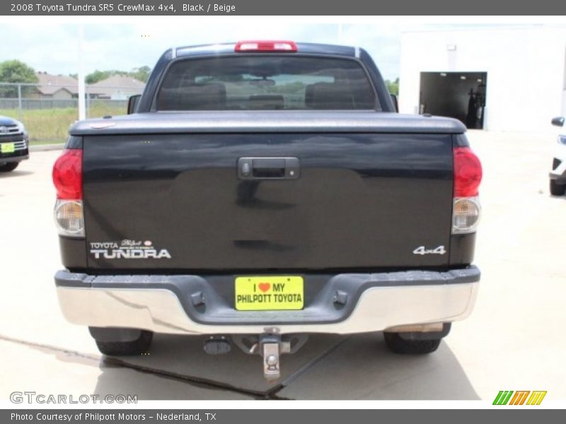 Black / Beige 2008 Toyota Tundra SR5 CrewMax 4x4