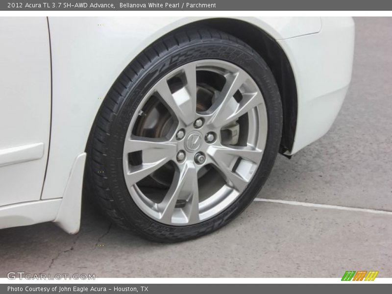 Bellanova White Pearl / Parchment 2012 Acura TL 3.7 SH-AWD Advance