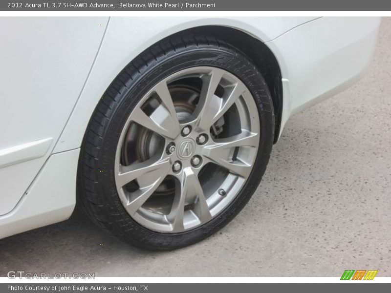 Bellanova White Pearl / Parchment 2012 Acura TL 3.7 SH-AWD Advance