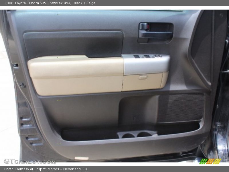Black / Beige 2008 Toyota Tundra SR5 CrewMax 4x4