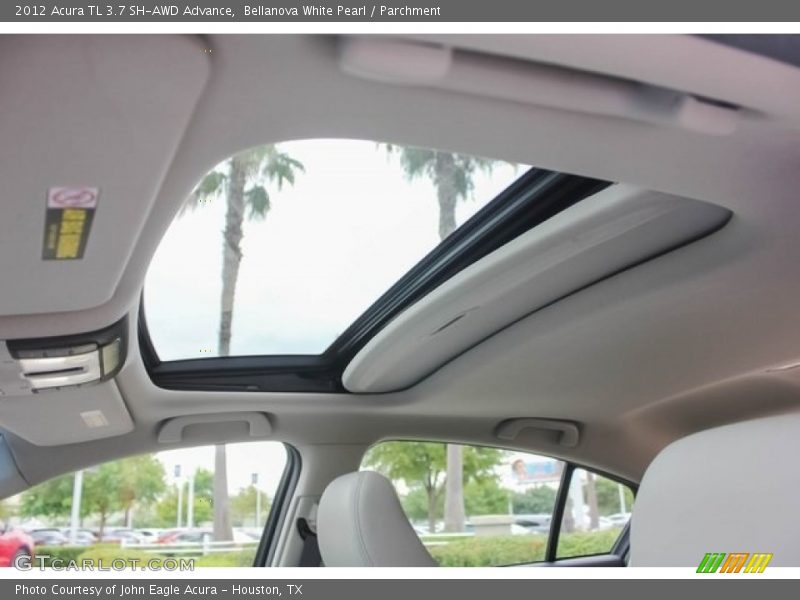 Bellanova White Pearl / Parchment 2012 Acura TL 3.7 SH-AWD Advance